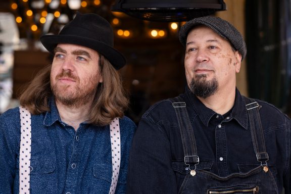 Mama's Greens looking into the distance.